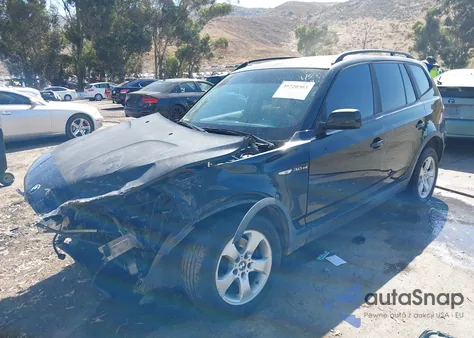 2008 BMW X3 3.0Si from USA, damaged, VIN WBXPC93448WJ05063